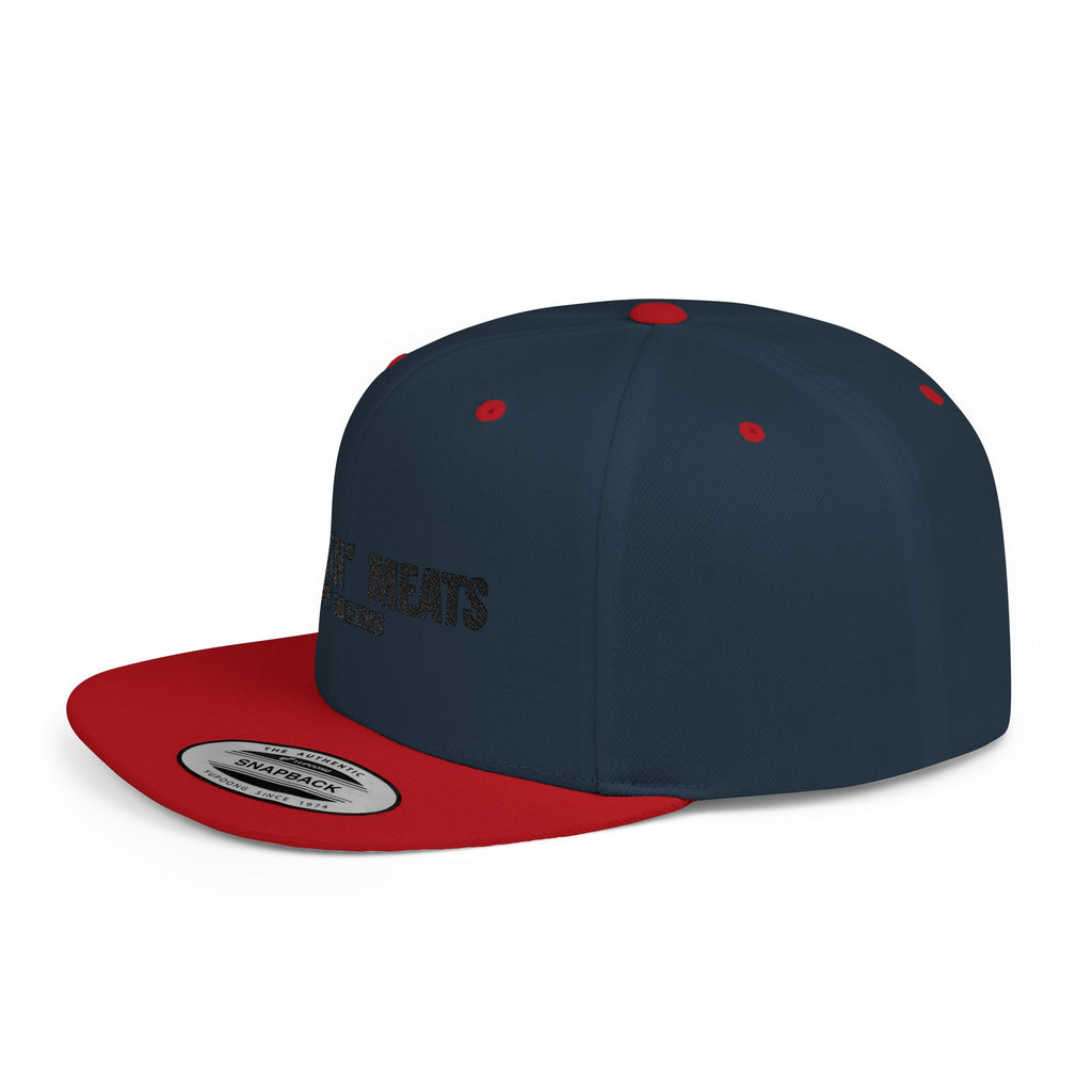 Snapback Hat — "Smokin' Meats and Clappin' Cheeks" BBQ Grill Cap