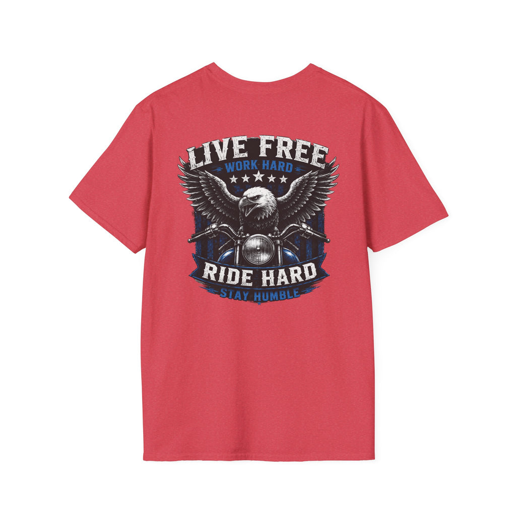 Trade Raised Ride T-Shirt — Vintage Hunting Camp Logo Tee
