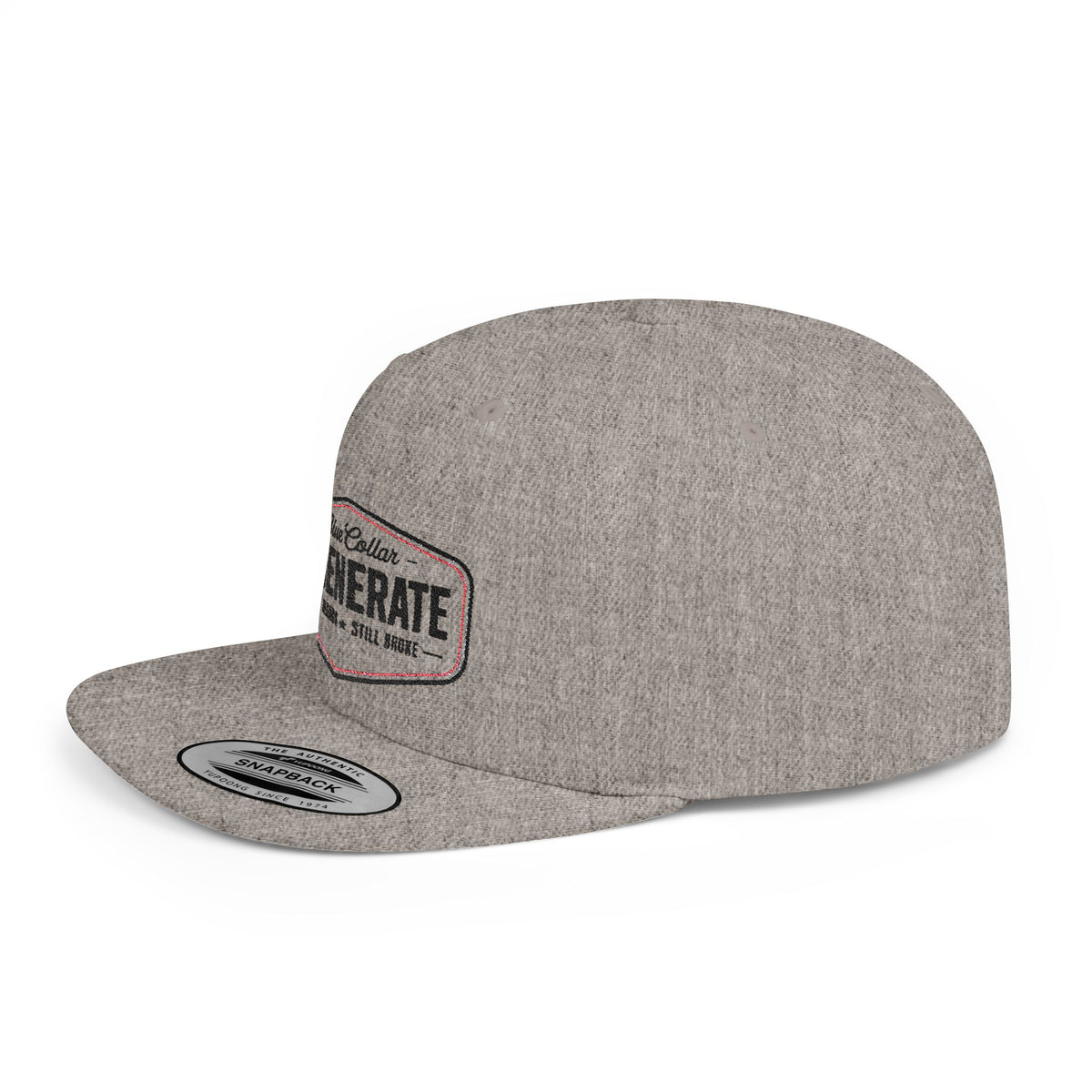 Snapback Hat — "Degenerate" Embroidered