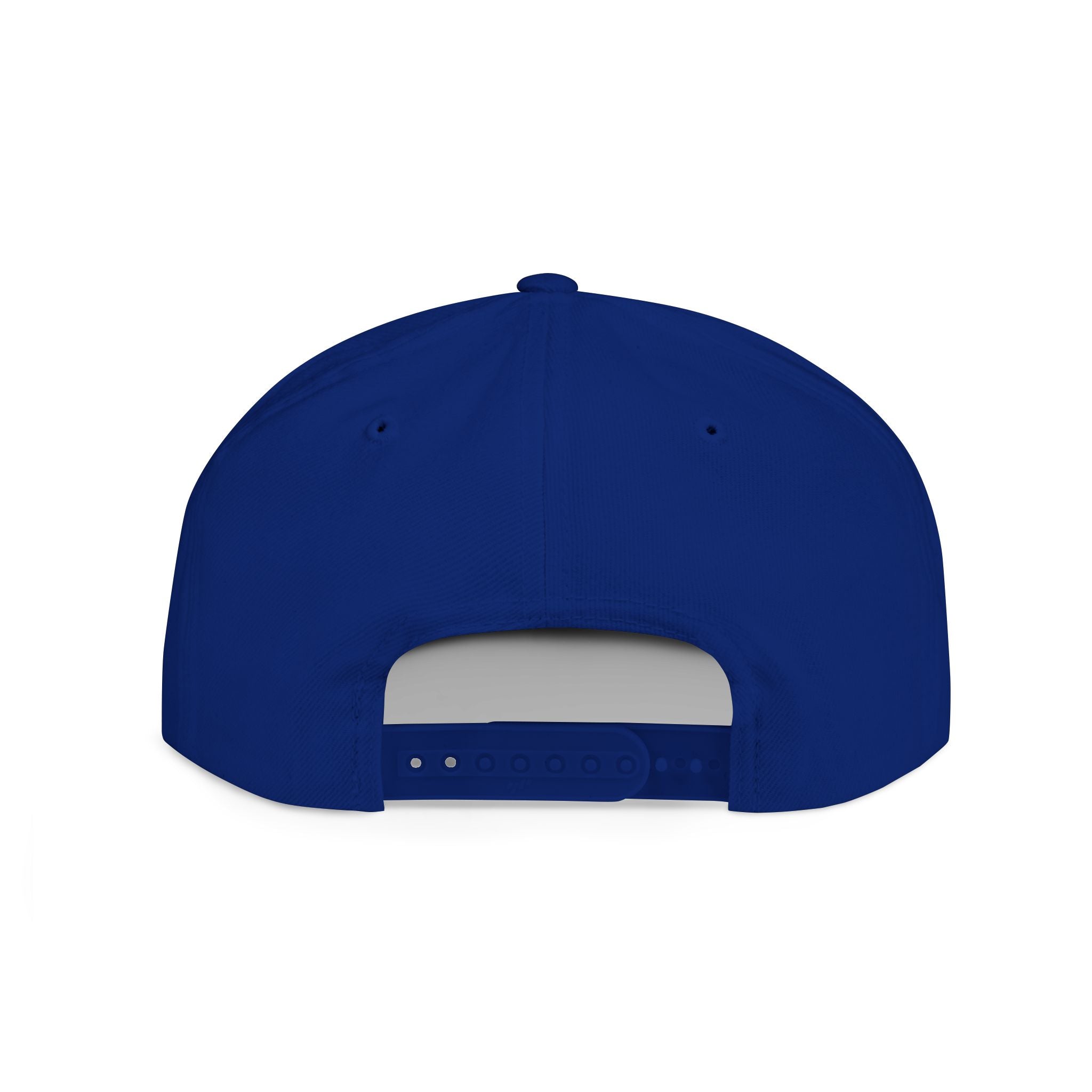 Flat Bill Snapback Hat — "Trade Raised" Logo Cap