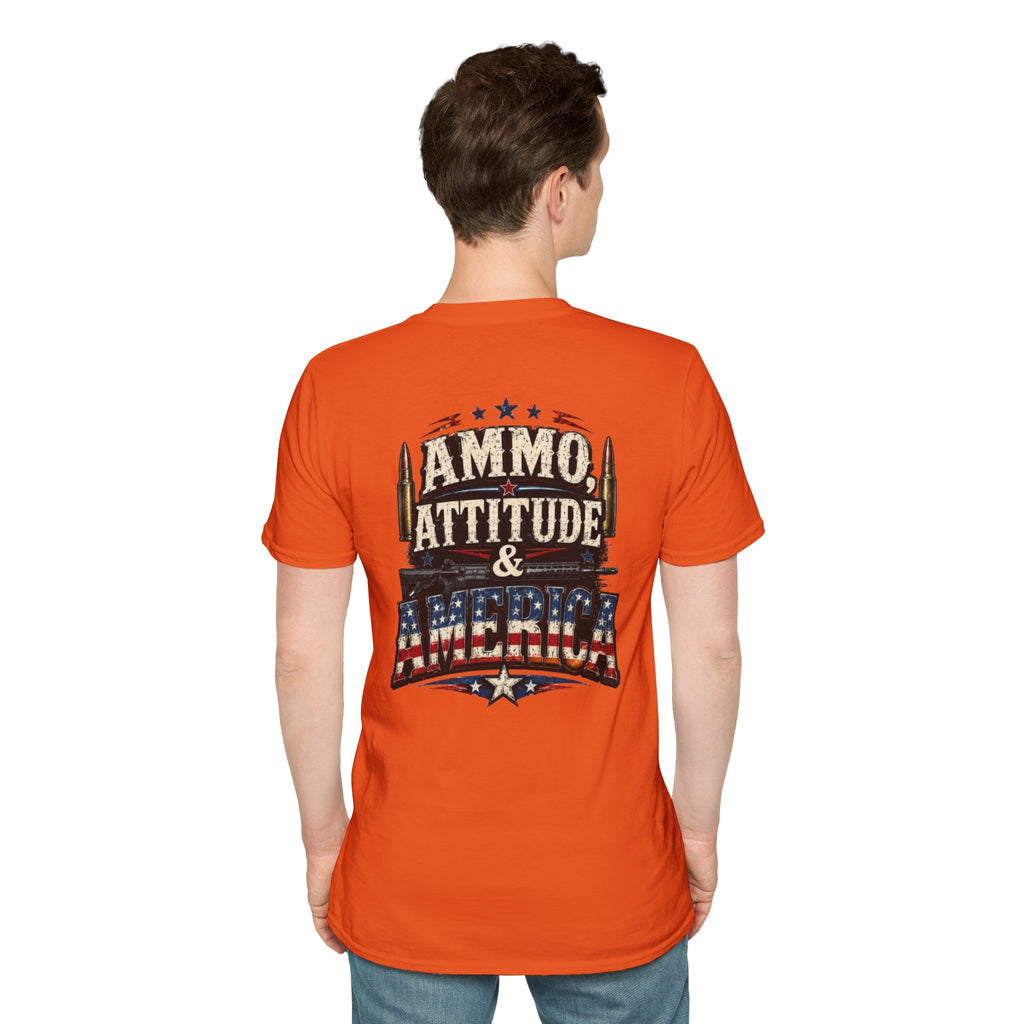 T-Shirt — Ammo, attitude and America