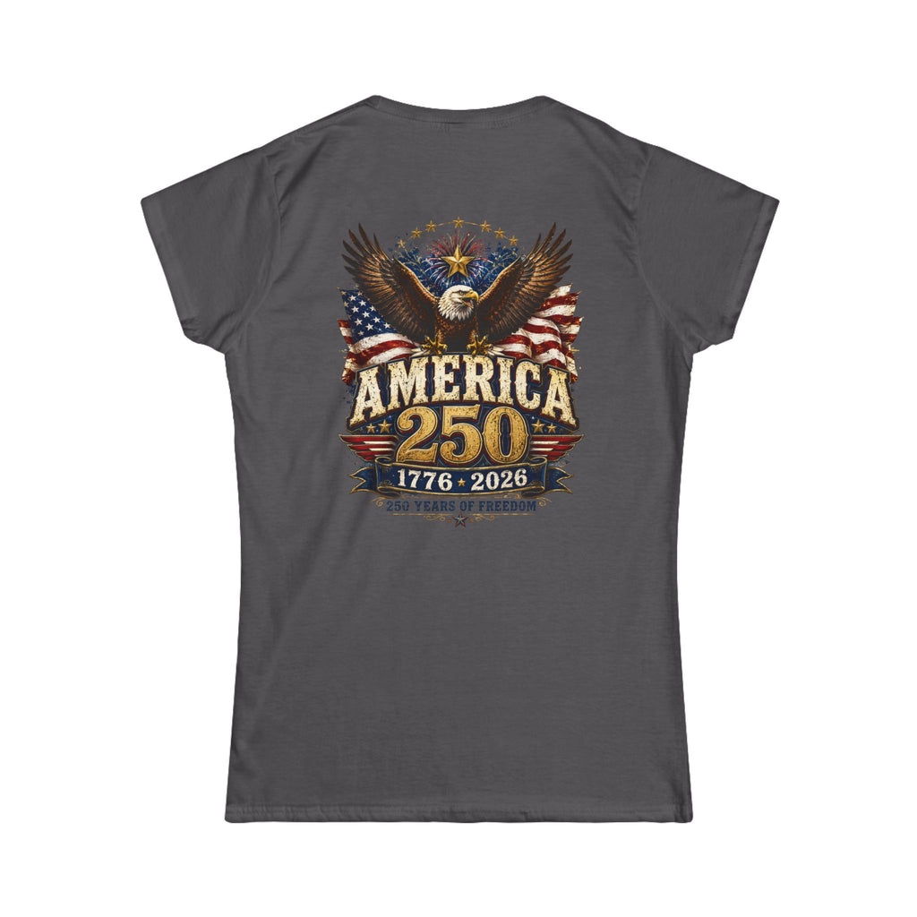 America 250 Eagle T-Shirt — 1776–2026 Patriotic Anniversary Tee