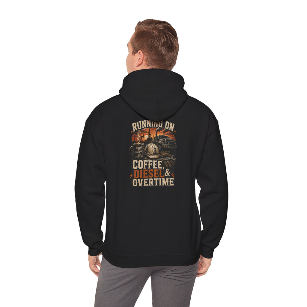 Coffee Diesel Overtime Hoodie