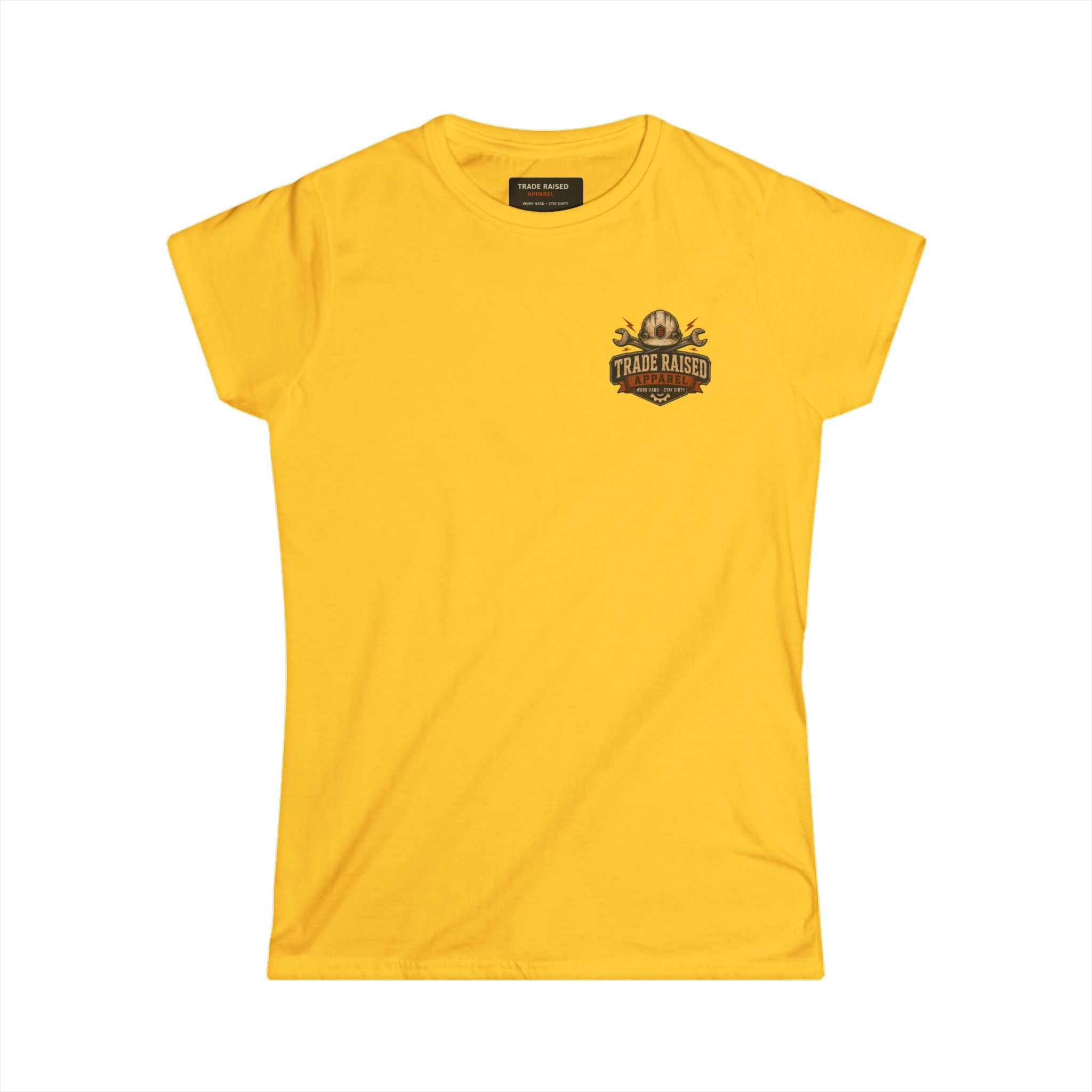 Blue Collar Wife T-Shirt — "Built Tough, Love Hard" Women's Tee