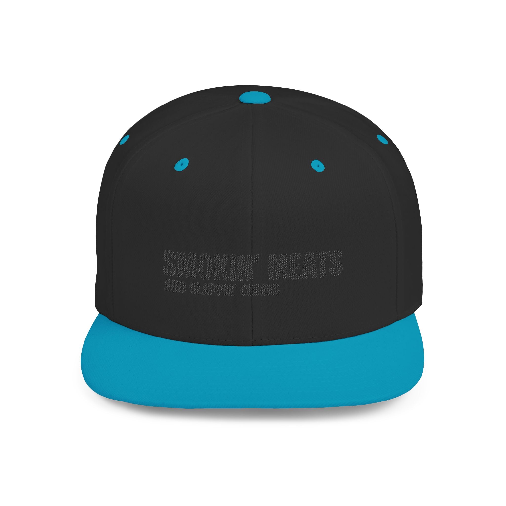 Snapback Hat — "Smokin' Meats and Clappin' Cheeks" BBQ Grill Cap