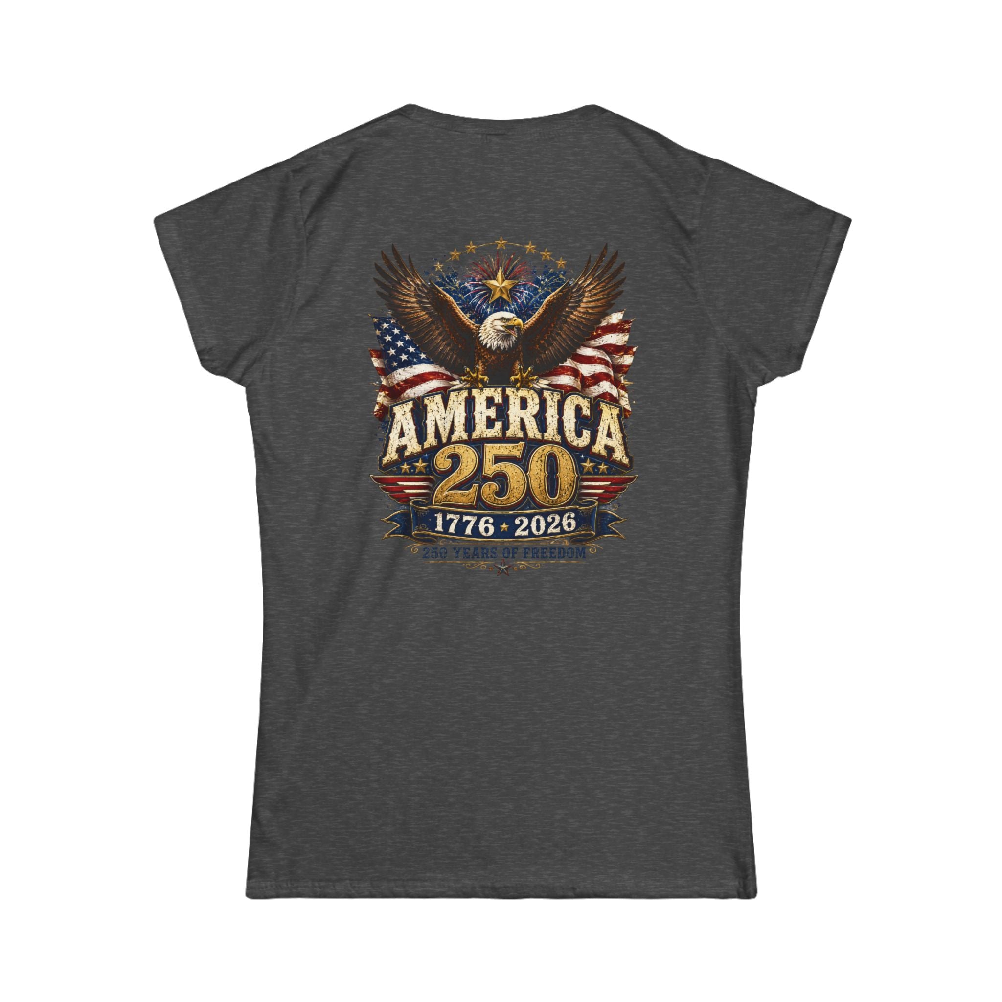 America 250 Eagle T-Shirt — 1776–2026 Patriotic Anniversary Tee