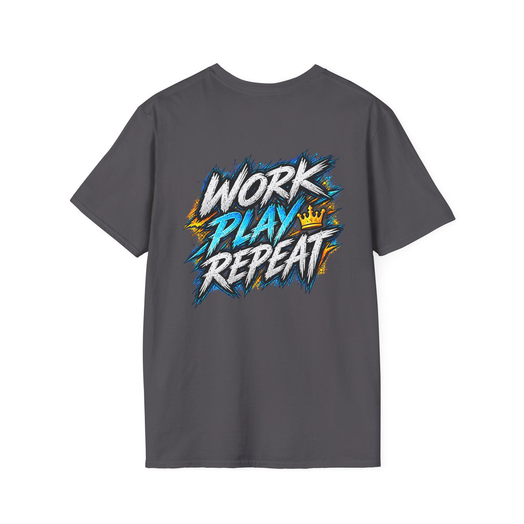 Work Play Repeat T-Shirt —  Graphic Tee