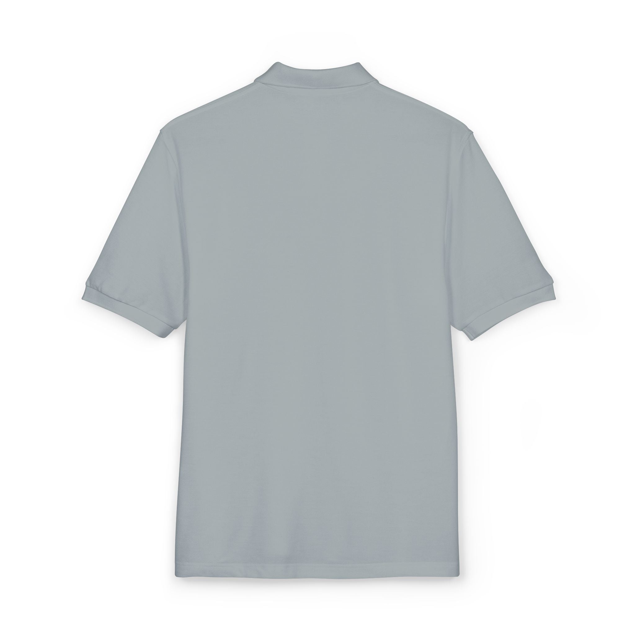 Embroidered Blue Collar Degenerate Polo Shirt