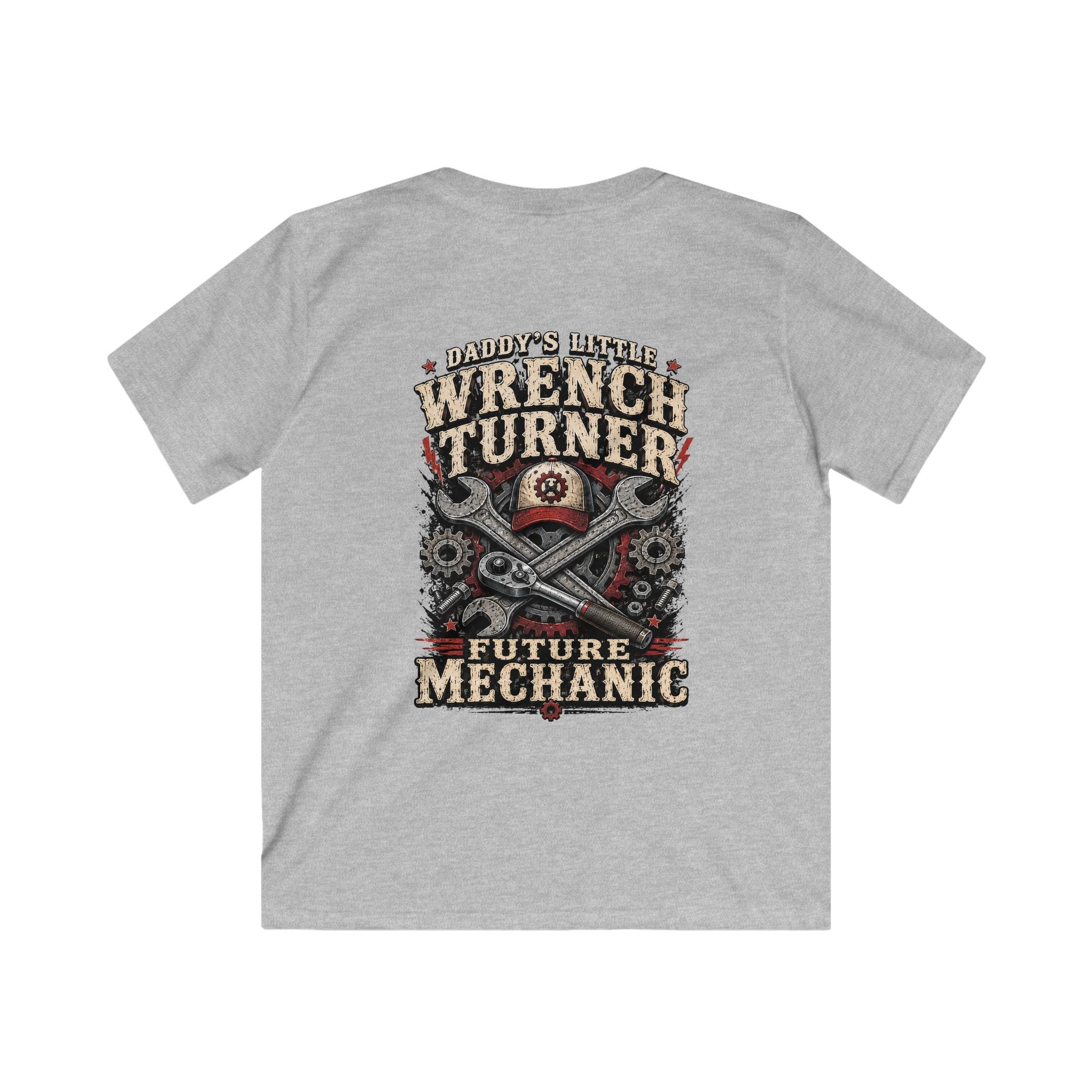 Kids Wrench Turner Tee — Future Mechanic Graphic T-Shirt