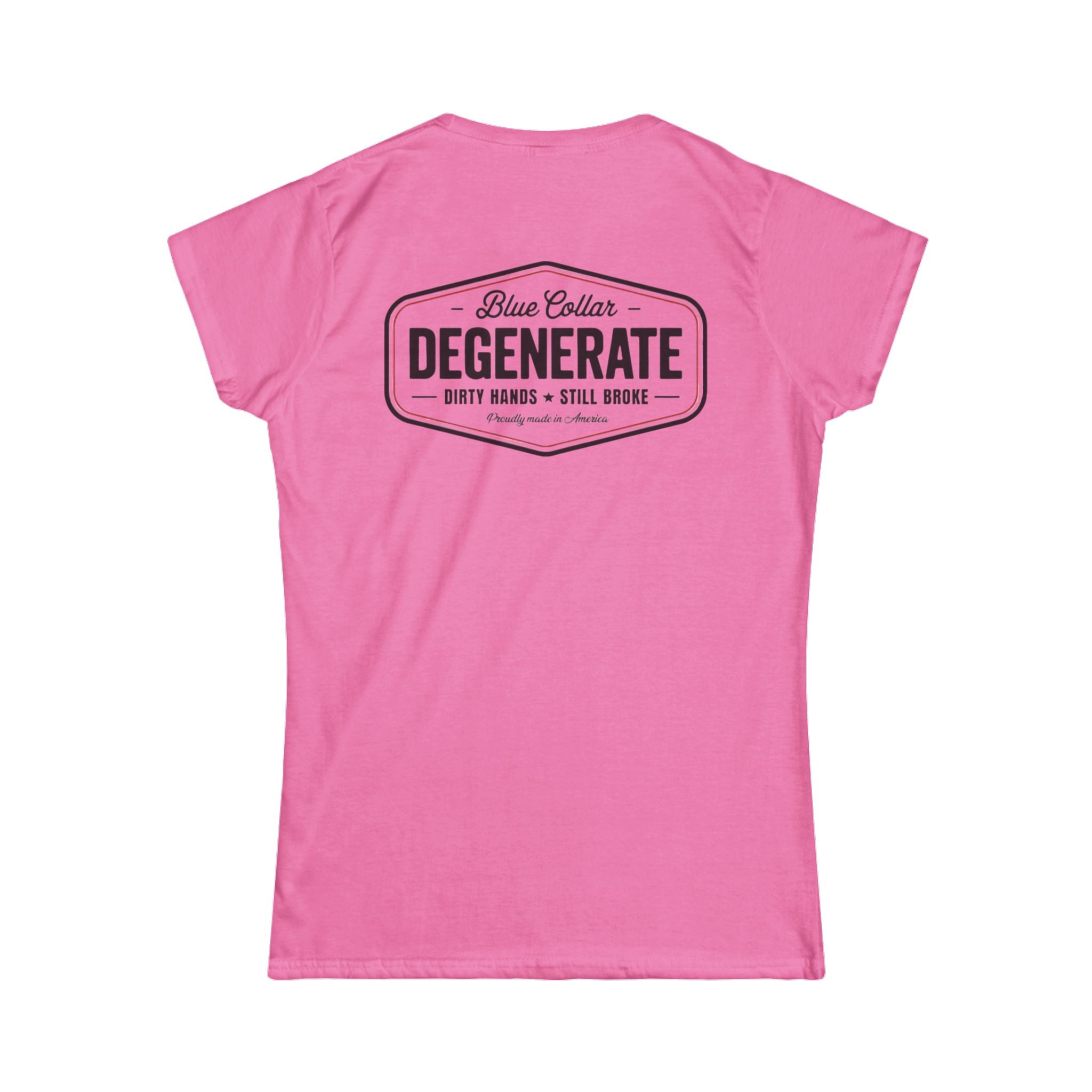 Women's Tee — 'Blue Collar Degenerate' Vintage Workwear Graphic