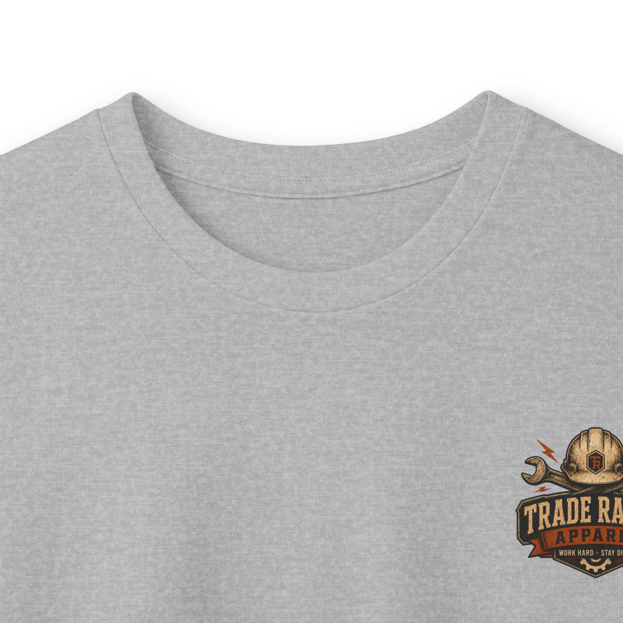 Degenerate Blue Collar Long Sleeve Tee — 'Blue Collar Degenerate' Workwear Shirt
