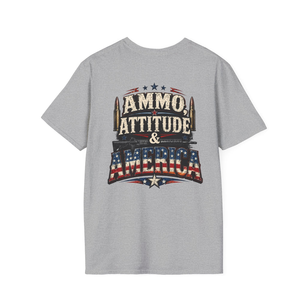 T-Shirt — Ammo, attitude and America