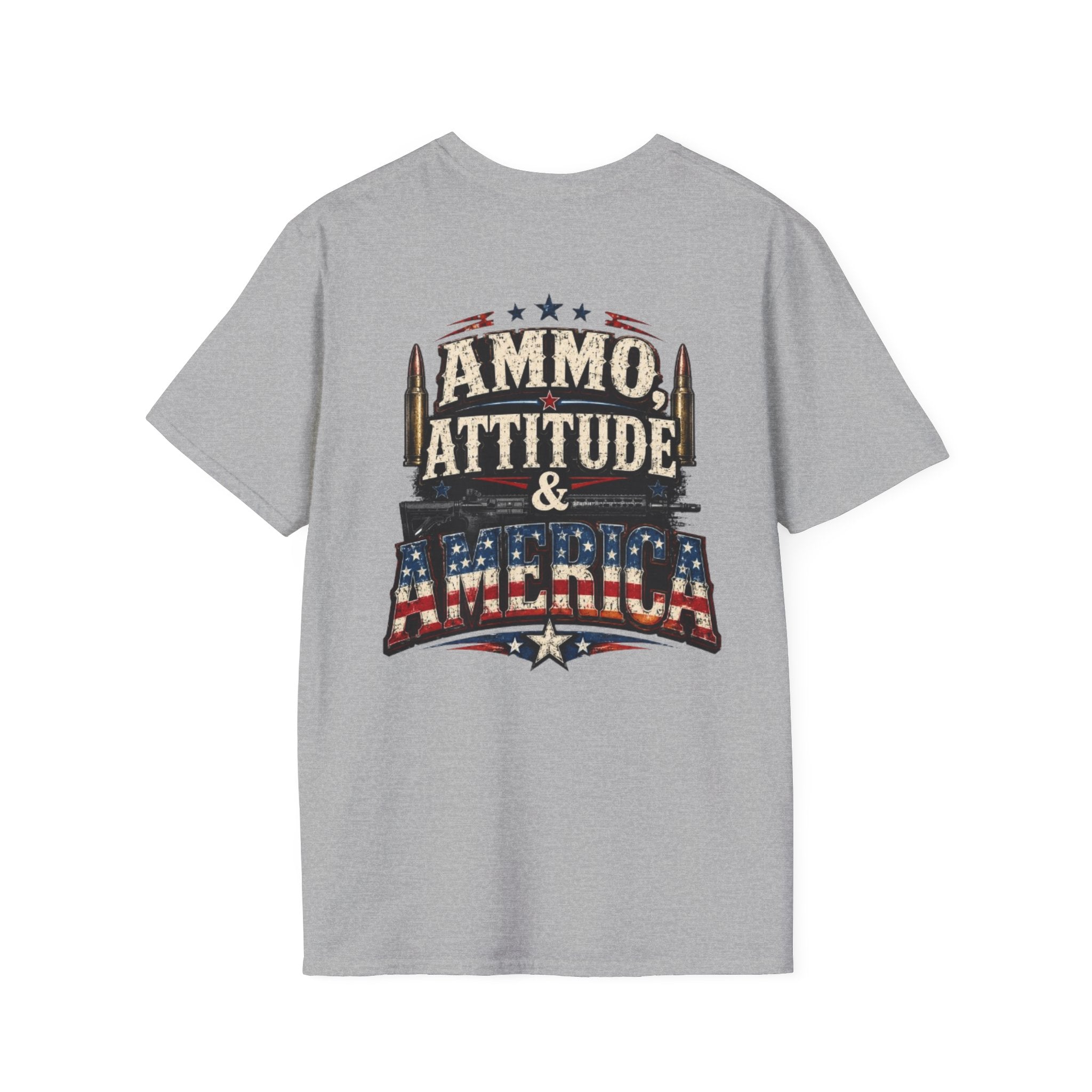 T-Shirt — Ammo, attitude and America