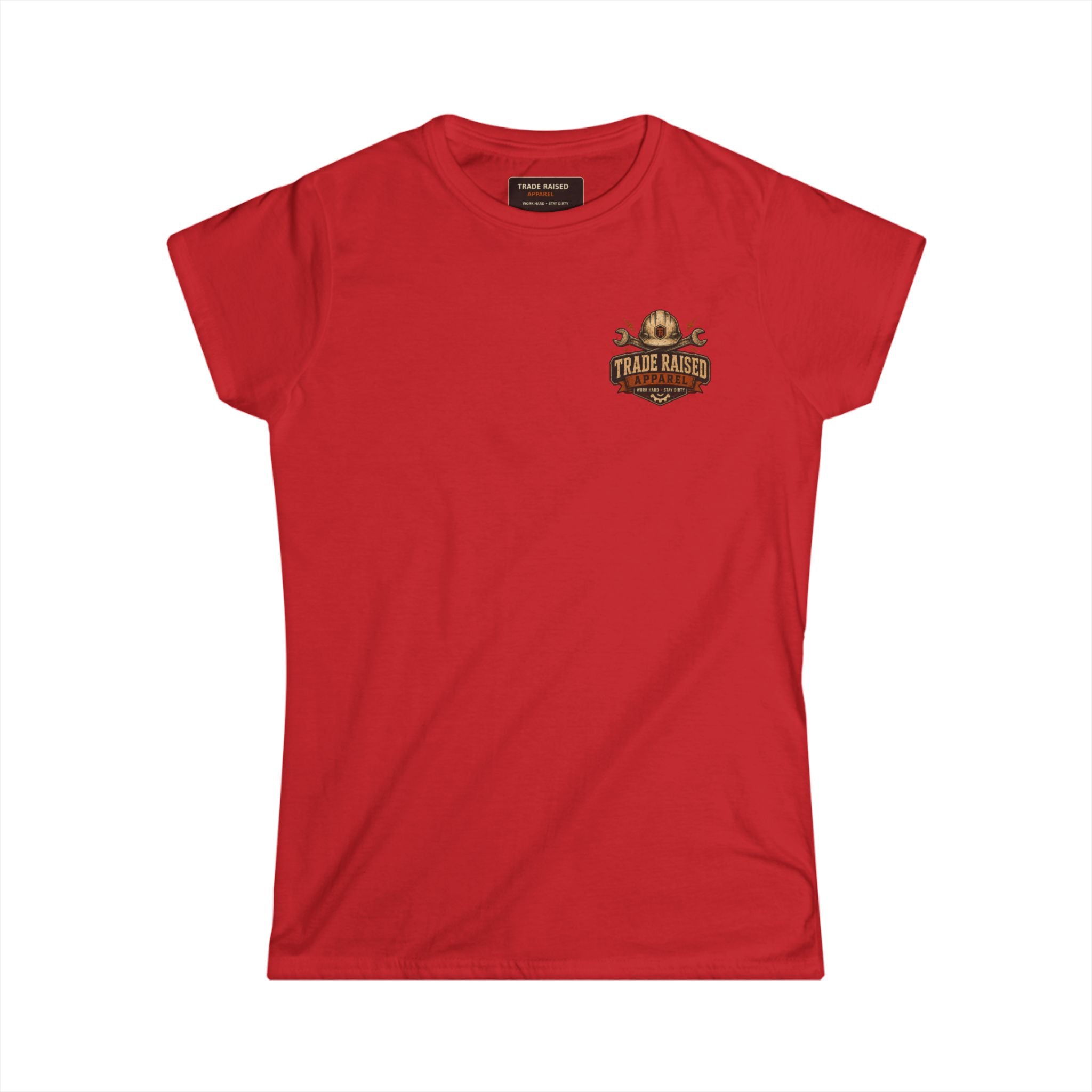 Blue Collar Wife T-Shirt — "Built Tough, Love Hard" Women's Tee