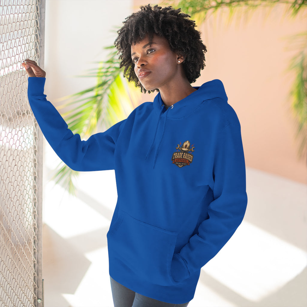 Blue Collar Degenerate Hoodie – 'Degenerate' Workwear Fleece Pullover
