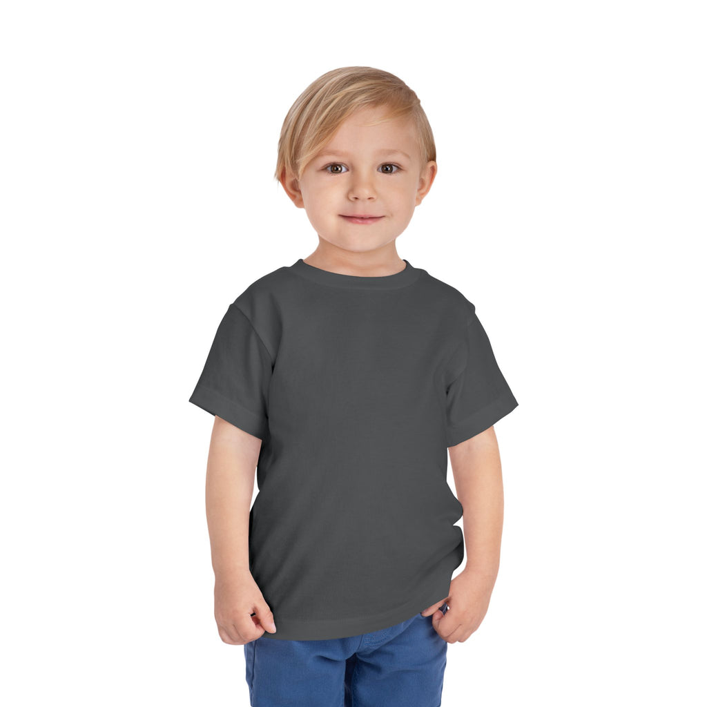 Toddler Tee — "Feral & Free" Raccoon 4th of July Patriotic Shirt