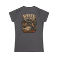 Wired Different Tee — "Make It Work" Electrician Engineer Graphic Women's T‑Shirt