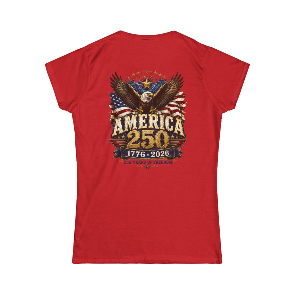 America 250 Eagle T-Shirt — 1776–2026 Patriotic Anniversary Tee