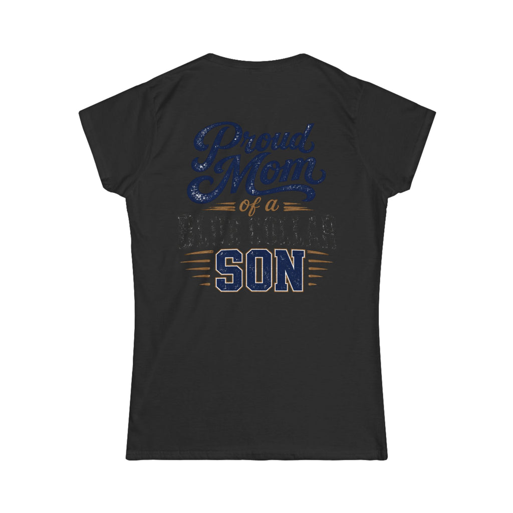 Proud Mom of a Blue Collar Son Tee — Women's Crewneck Shirt