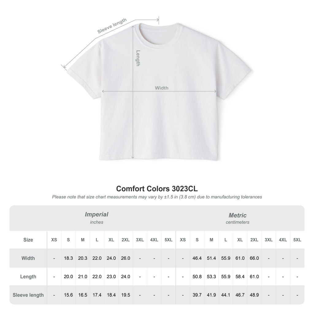 Somebody's Spoiled Blue Collar Wife Boxy Tee