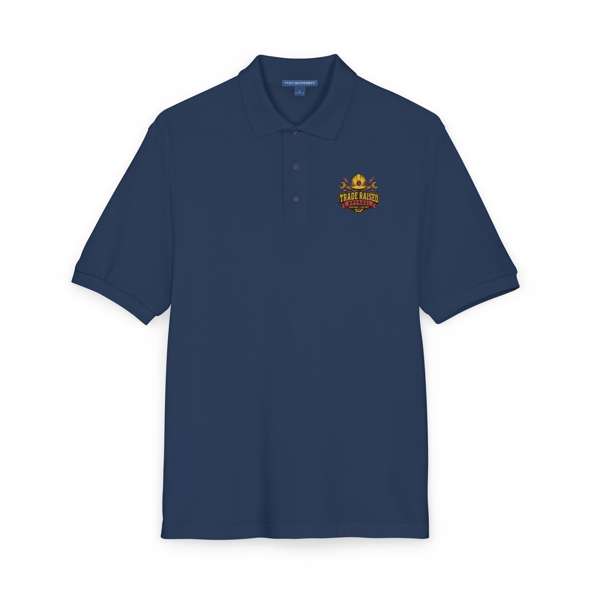 Embroidered Trade Raided Polo Shirt
