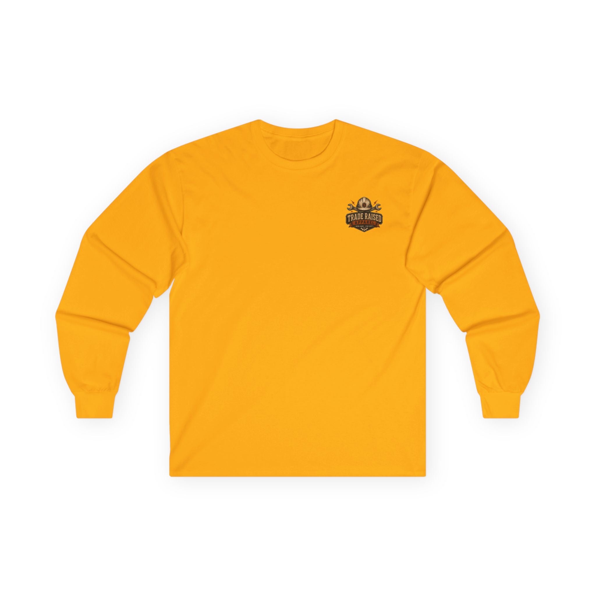 Dirt Hustle Long Sleeve Tee — No Days Off Construction Work Shirt
