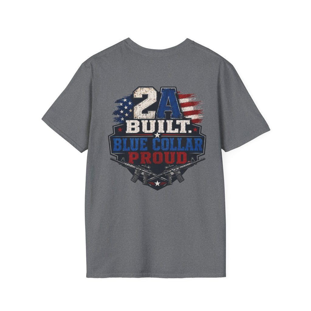 T-Shirt — "Trade Raised" 2A Built
