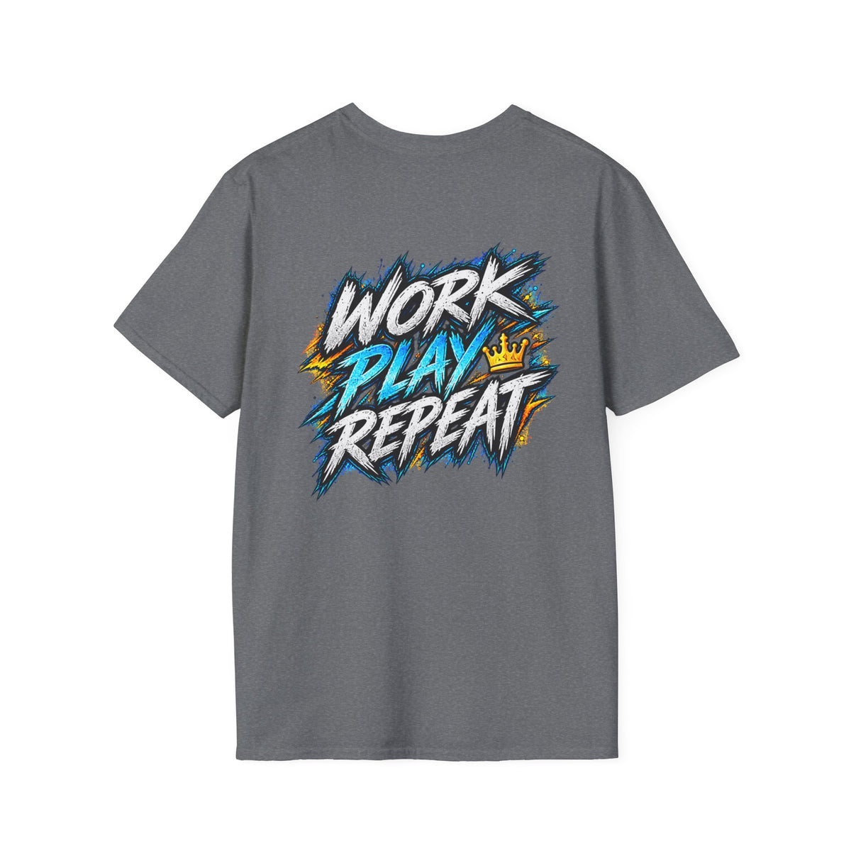 Work Play Repeat T-Shirt —  Graphic Tee