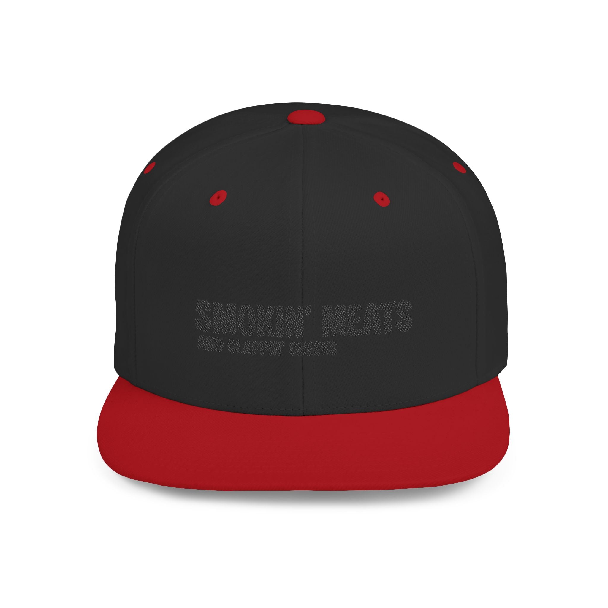 Snapback Hat — "Smokin' Meats and Clappin' Cheeks" BBQ Grill Cap