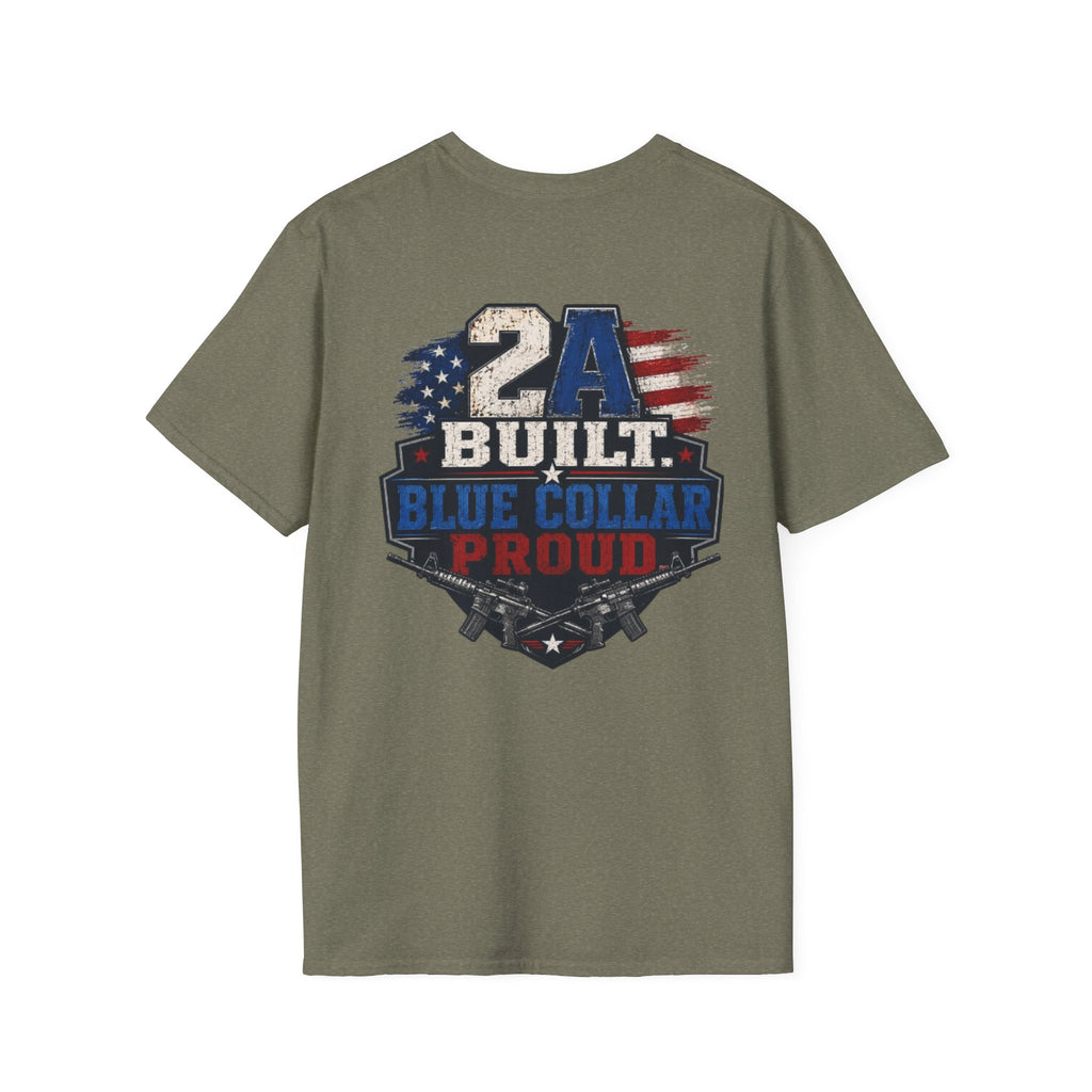 T-Shirt — "Trade Raised" 2A Built