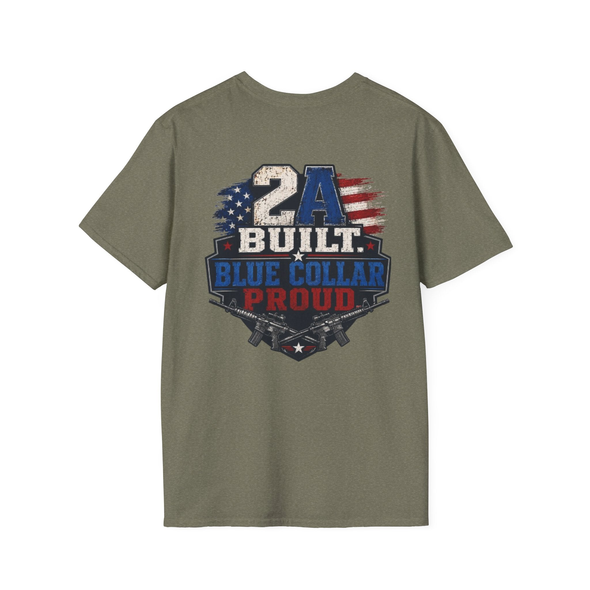 T-Shirt — "Trade Raised" 2A Built