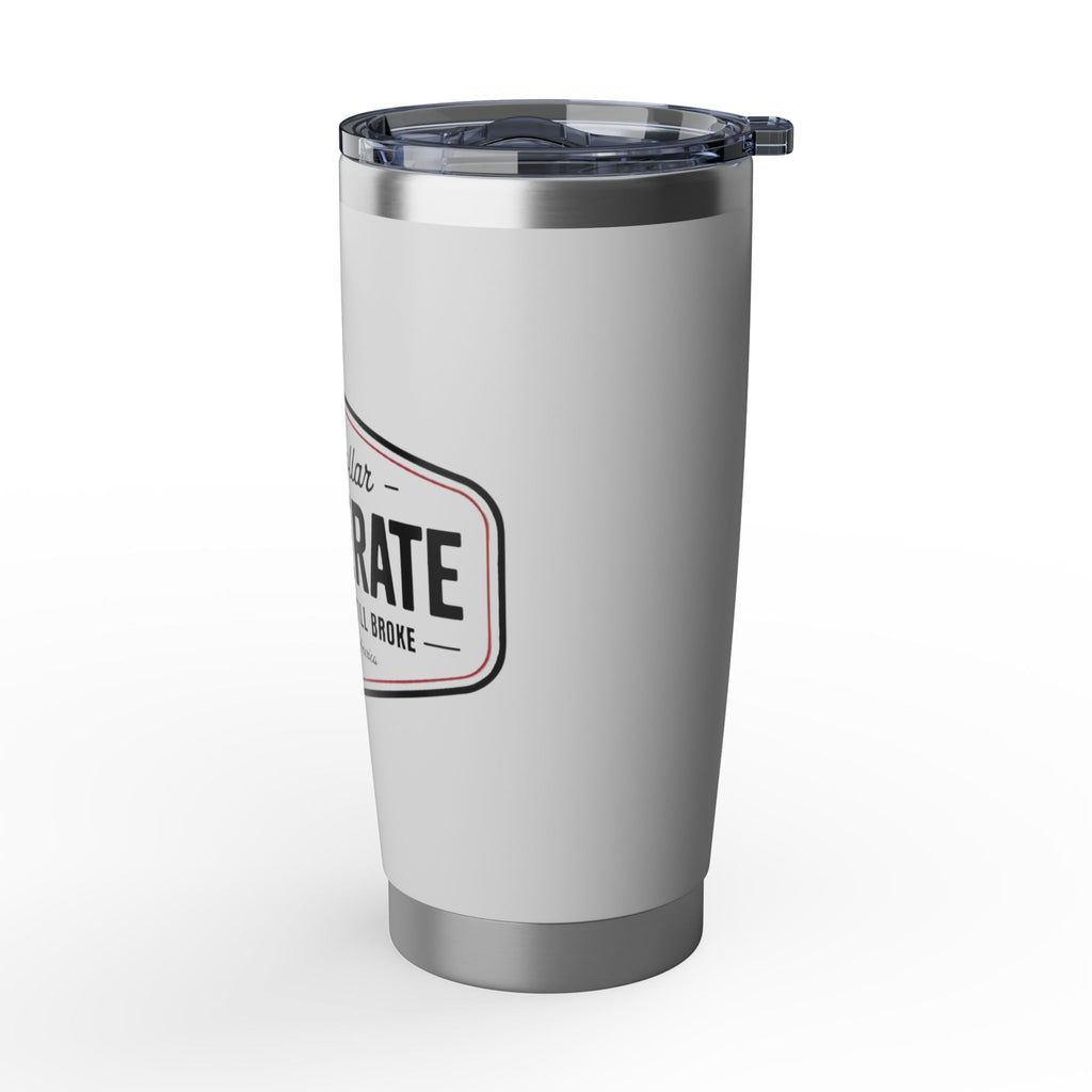 Degenerate Blue Collar Insulated Tumbler — 20oz Stainless Travel Cup
