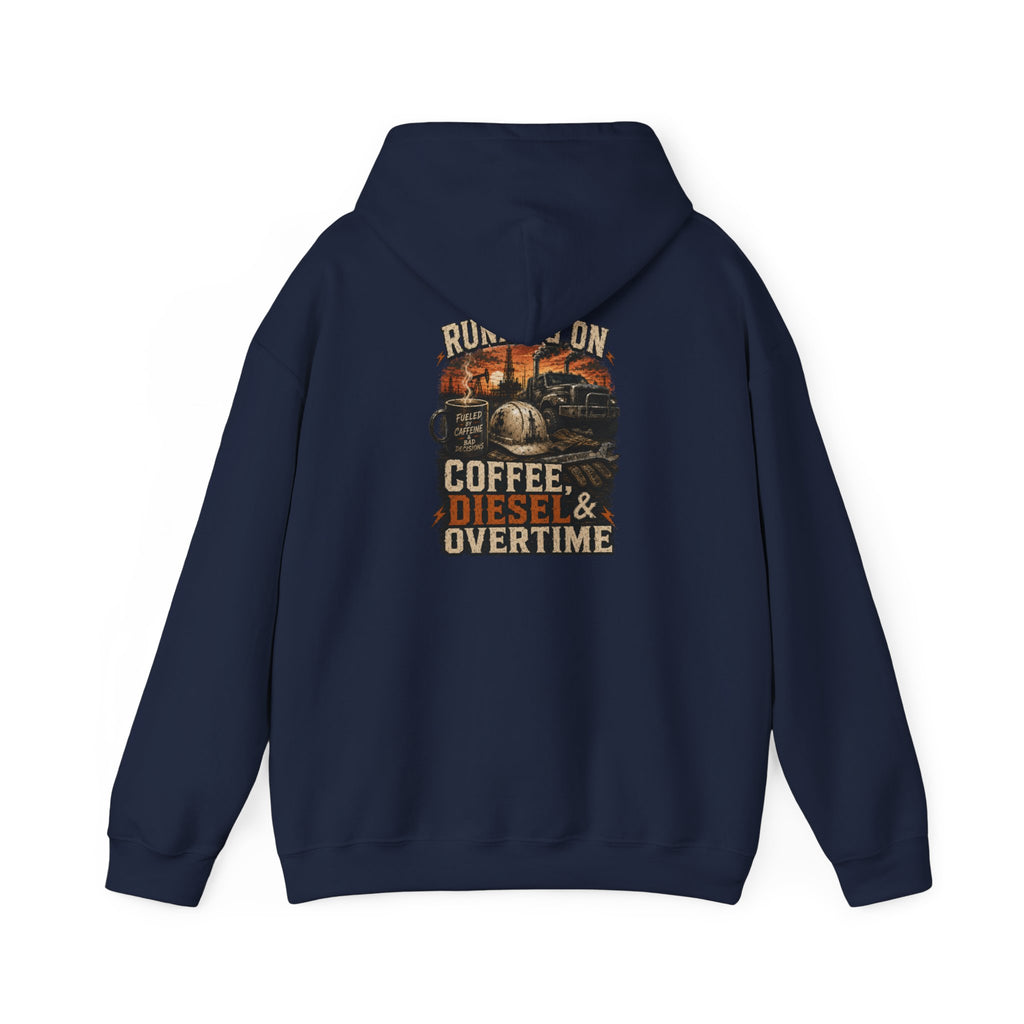 Coffee Diesel Overtime Hoodie