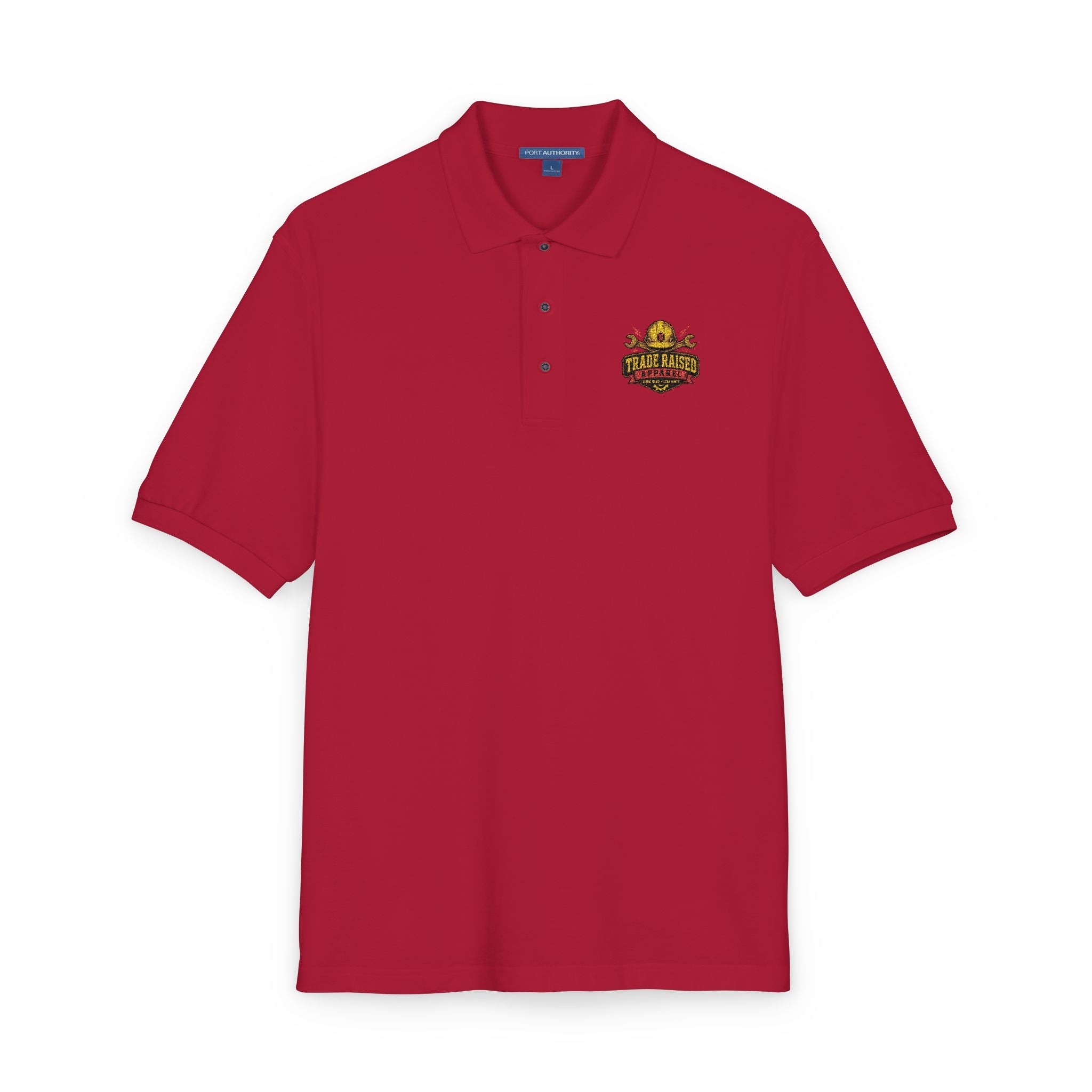 Embroidered Trade Raided Polo Shirt