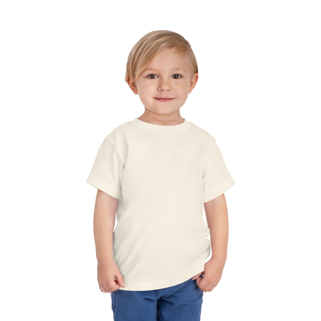 Toddler Tee — "Feral & Free" Raccoon 4th of July Patriotic Shirt