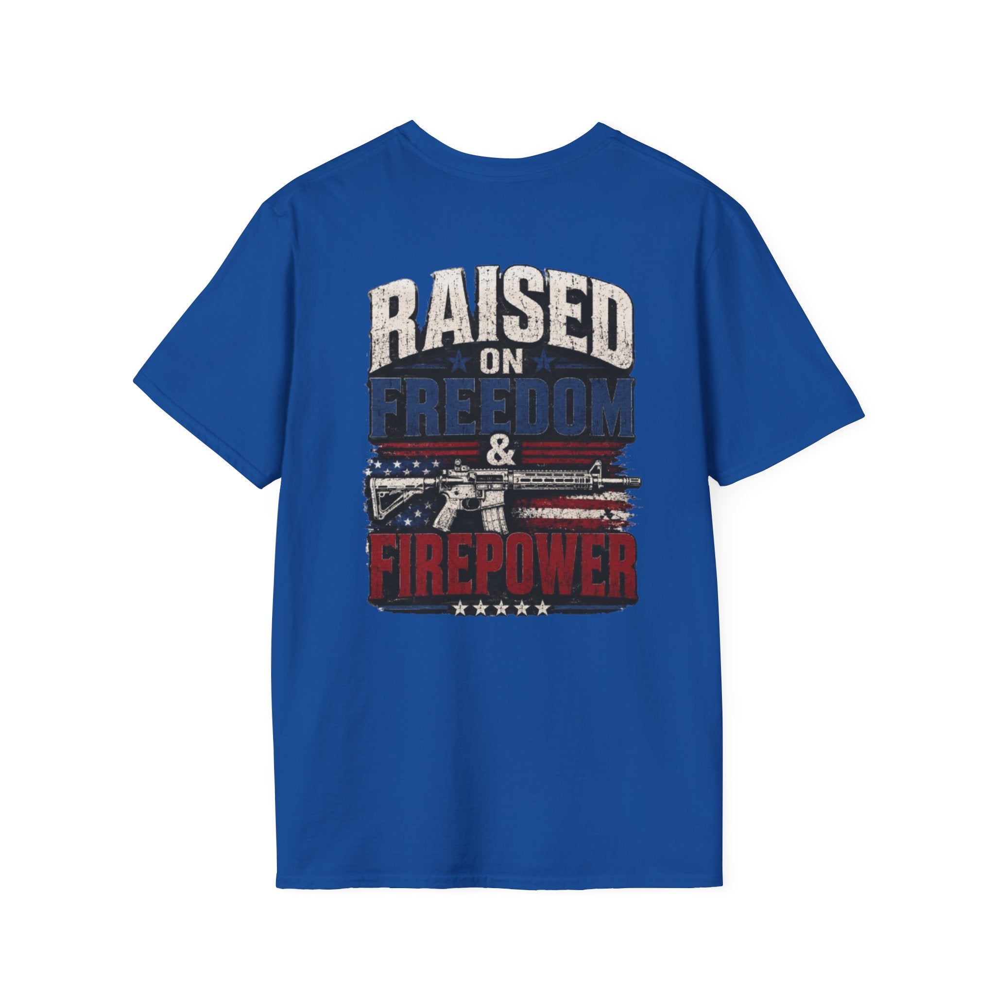 T-Shirt Raised on freedom