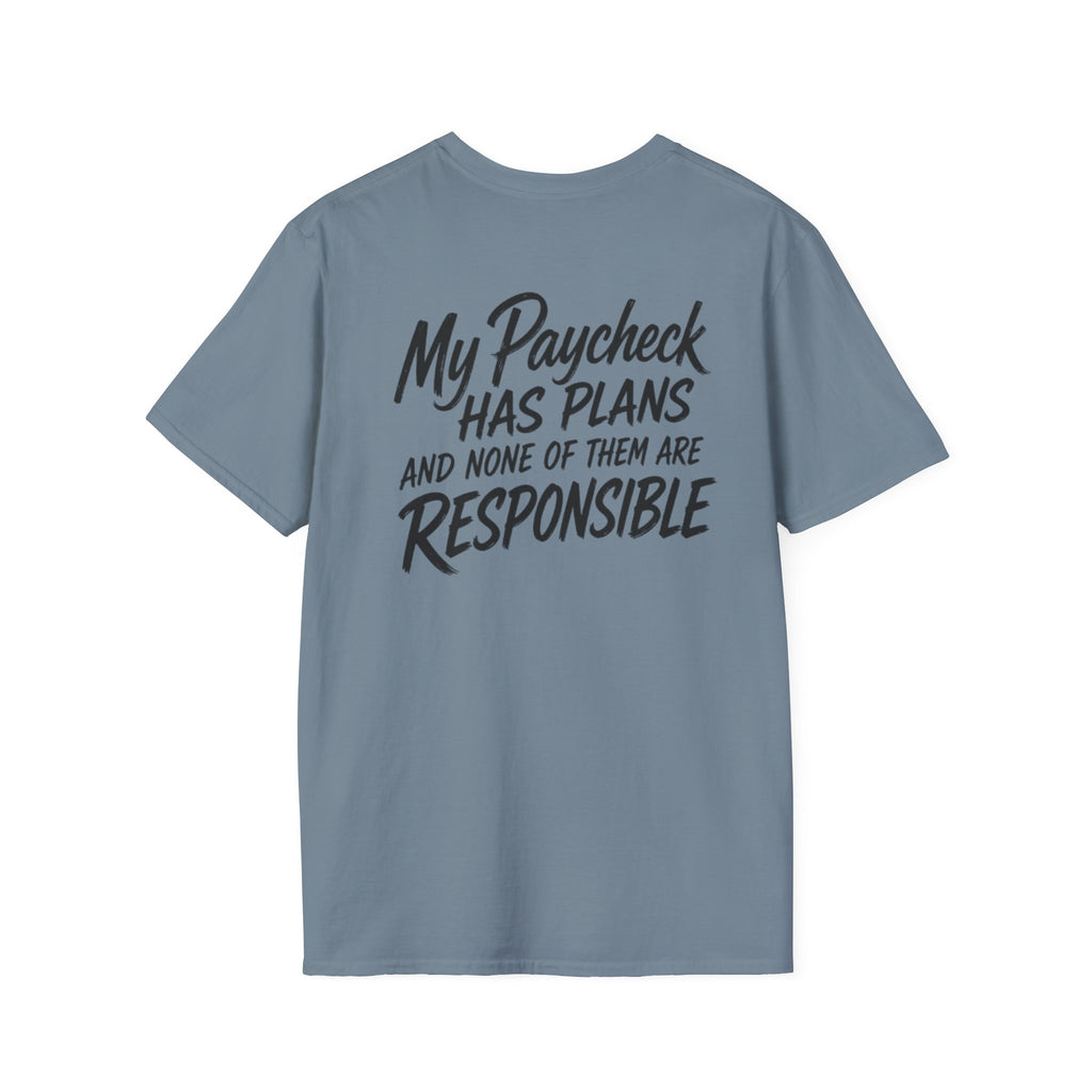 T-Shirt — 'Trade Raised' Coffee Badge Graphic