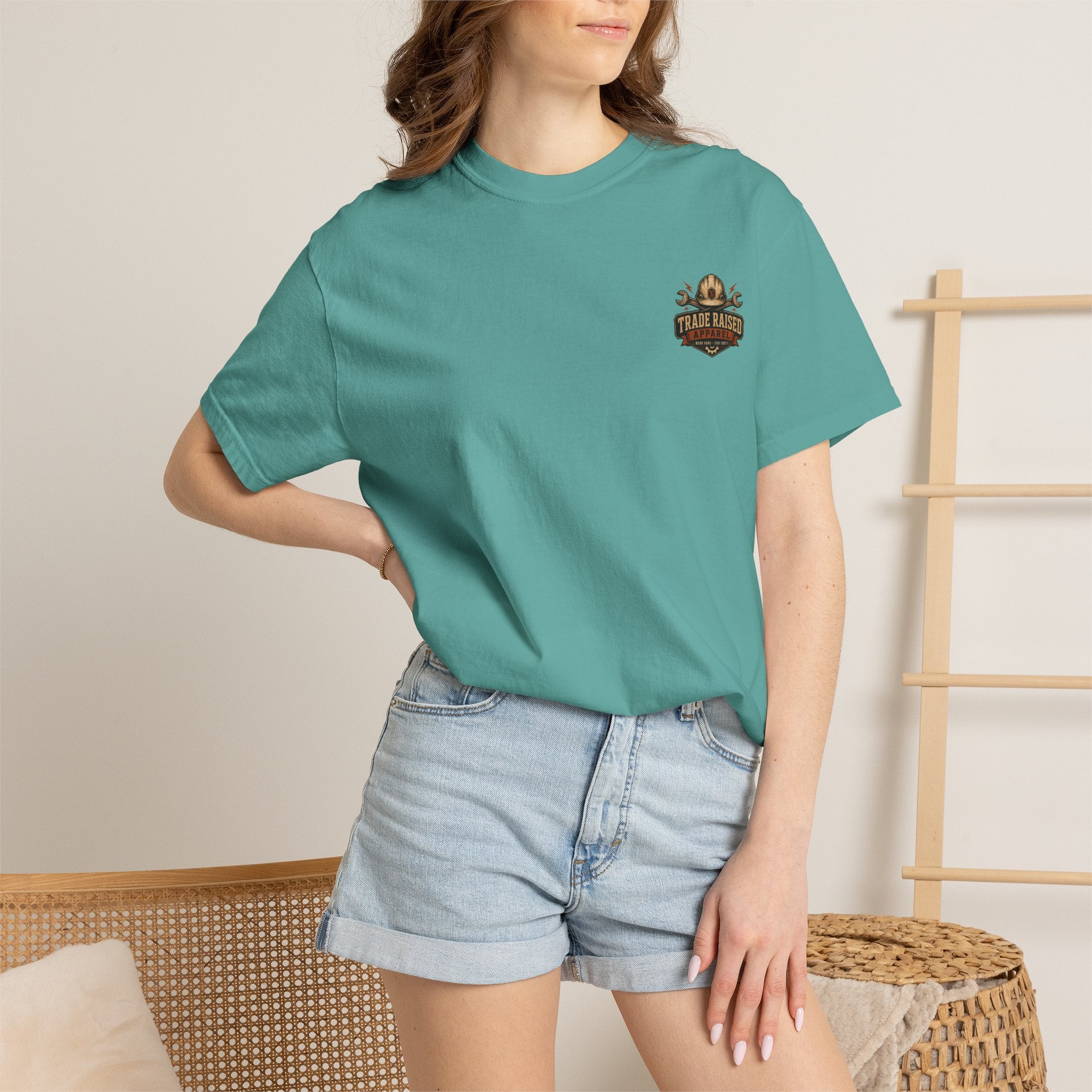 Off Grid Mountains T-Shirt — "Off Grid: My Favorite Coworkers Are Mountains" Adventure Tee