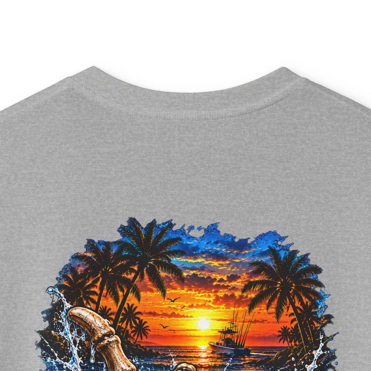 Kids T-Shirt — "Salt Water Heals Everything" Tropical Sunset Beach Tee