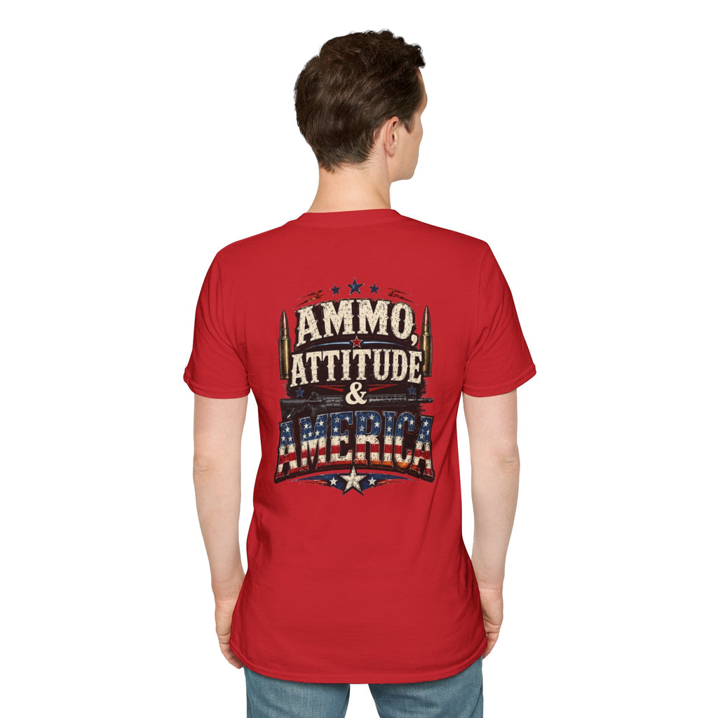 T-Shirt — Ammo, attitude and America