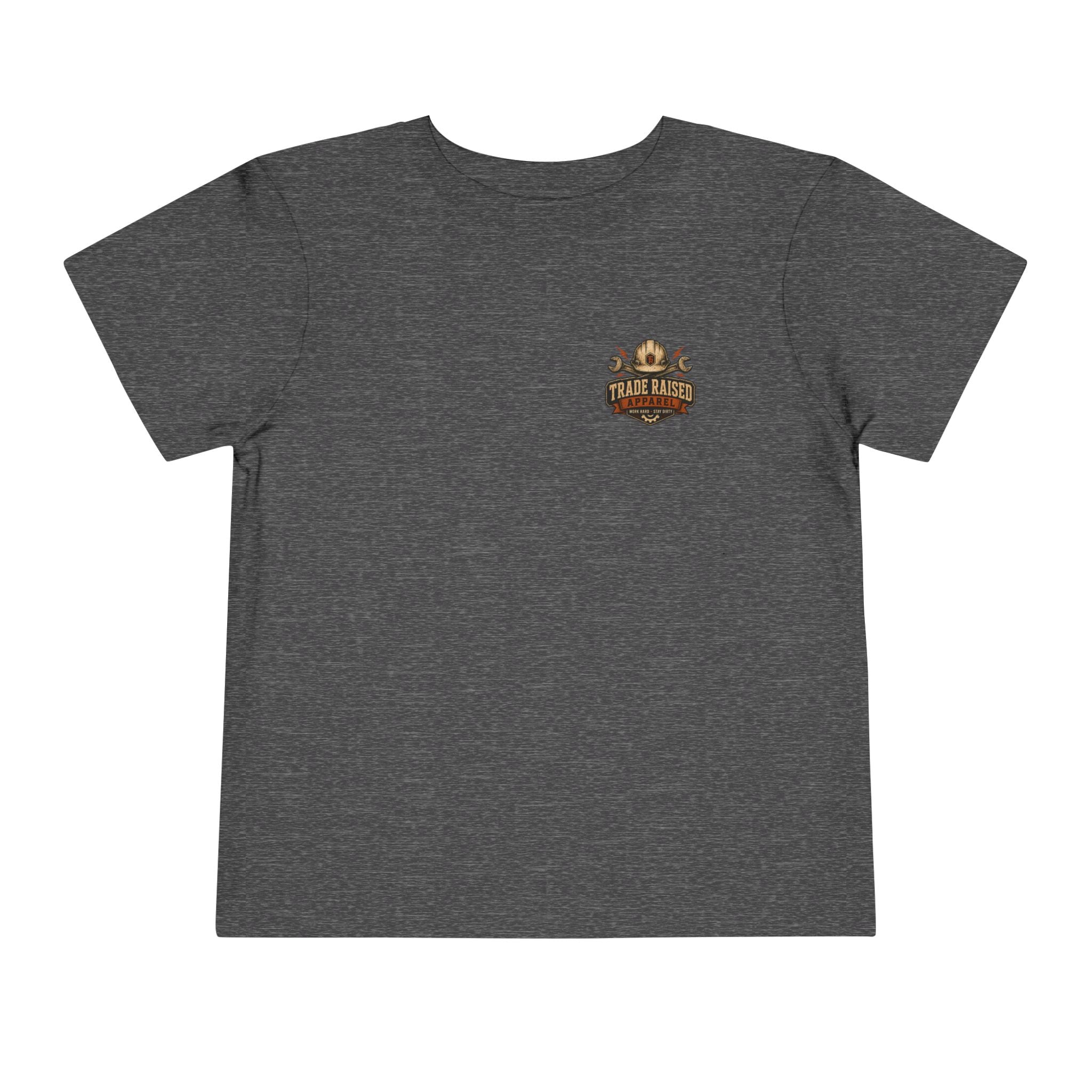 Toddler Tee — "Small Boots, Big Attitude" Pink Cowgirl Graphic