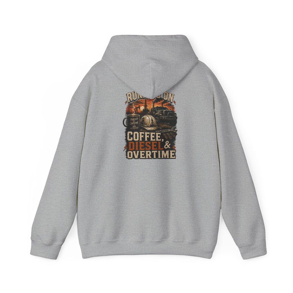 Coffee Diesel Overtime Hoodie
