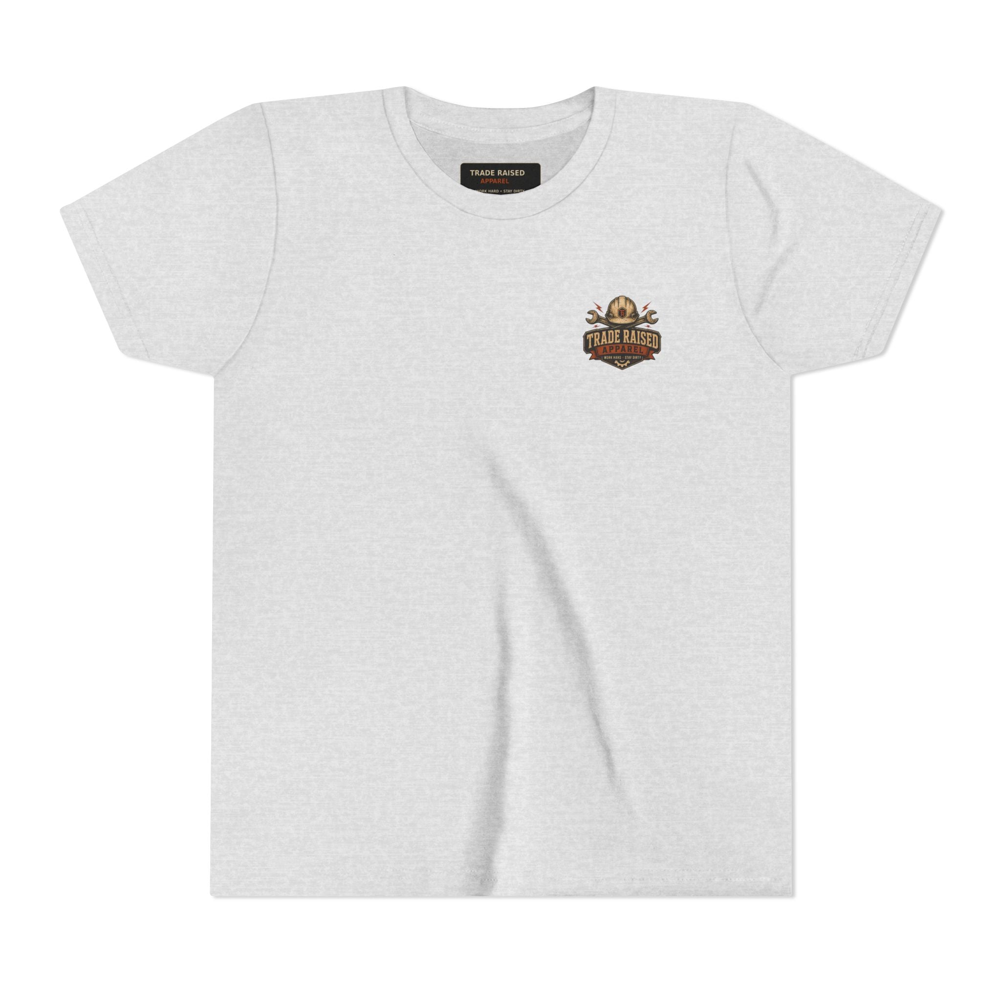 Youth Tee — "Feral & Free" Patriotic Possum Kids' Short Sleeve T-Shirt