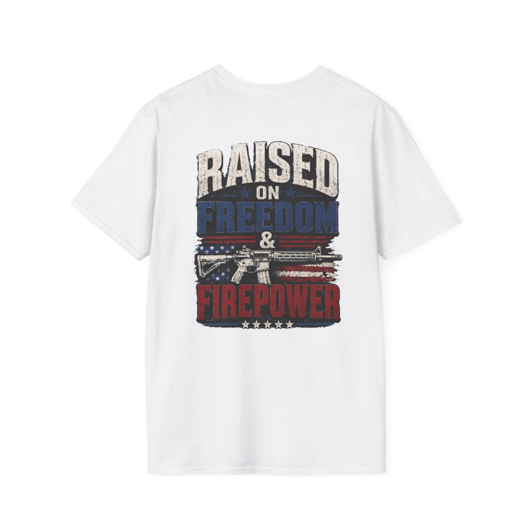 T-Shirt Raised on freedom