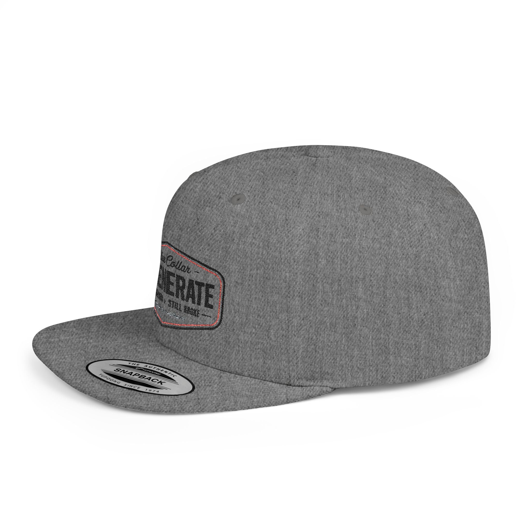 Snapback Hat — "Degenerate" Embroidered