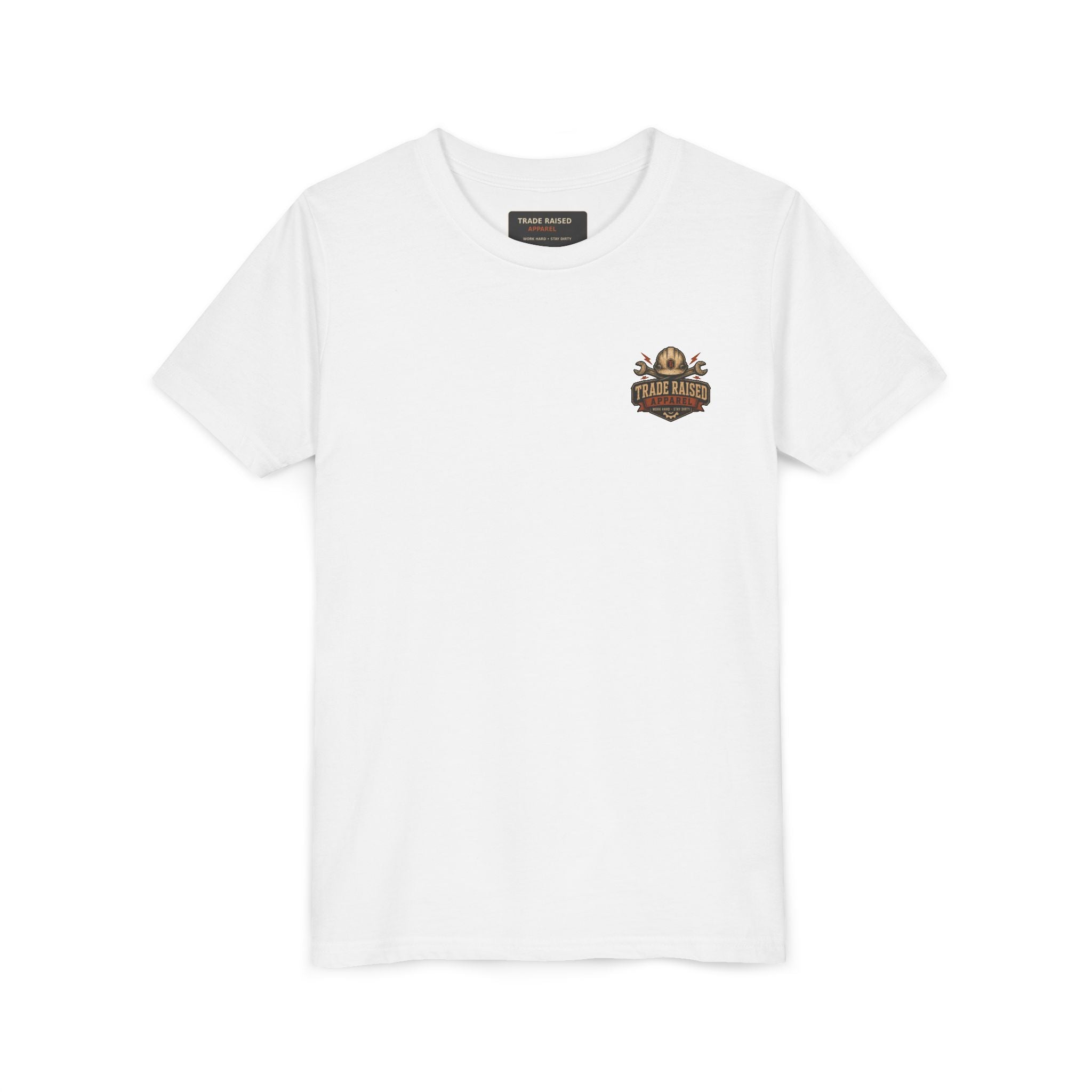 Youth Tee — "Feral & Free" Patriotic Possum Kids' Short Sleeve T-Shirt