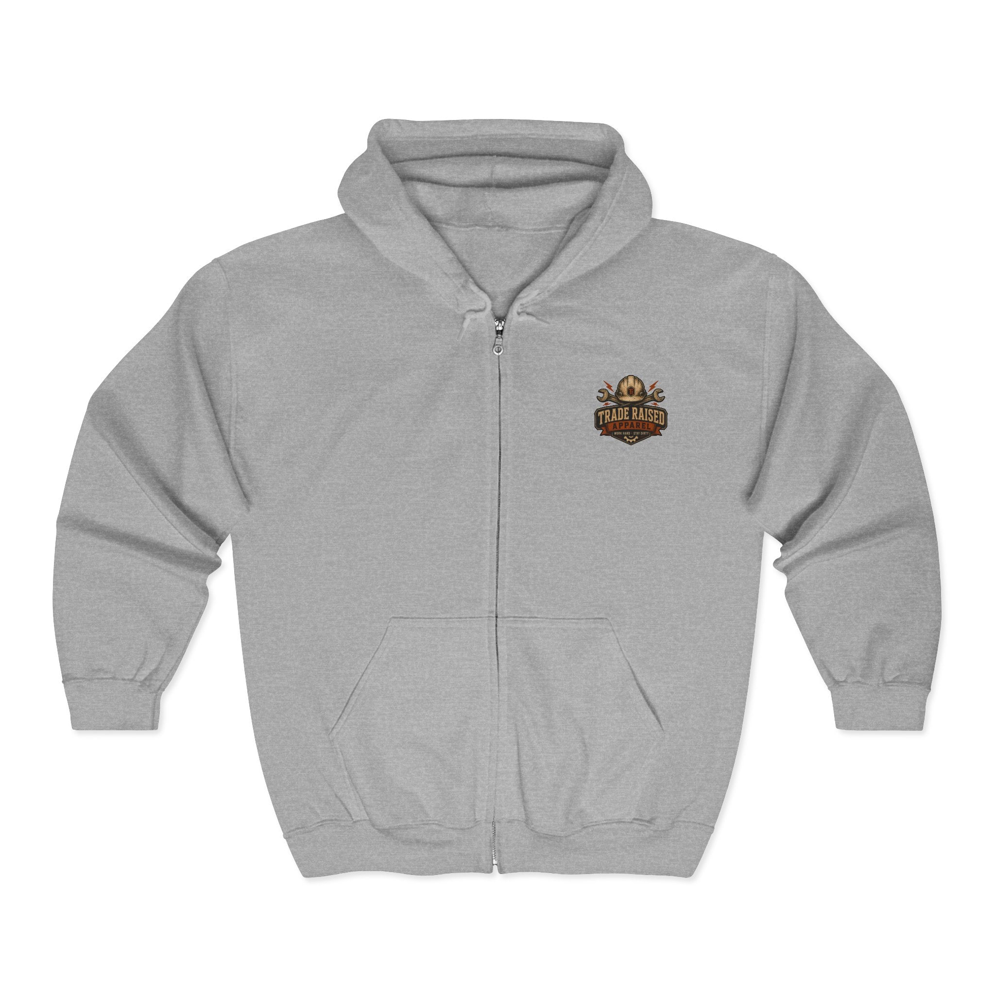 Zip Hoodie -LOGO