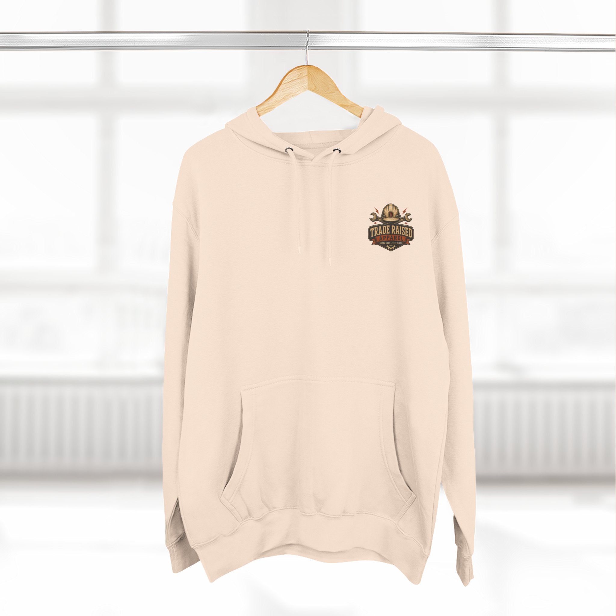 Blue Collar Dollar Skull Hoodie – "Livin' On That Blue Collar Dollar" Fleece Pullover