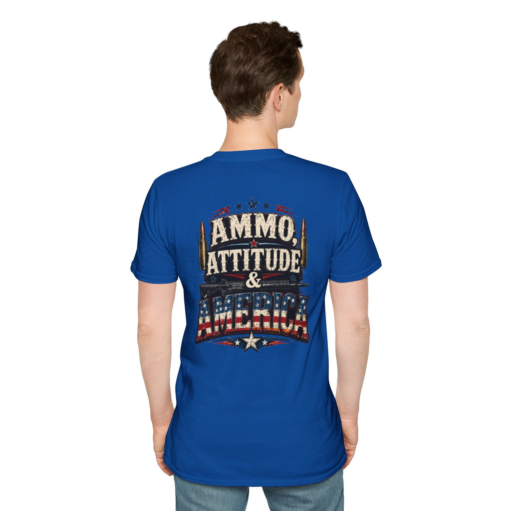 T-Shirt — Ammo, attitude and America