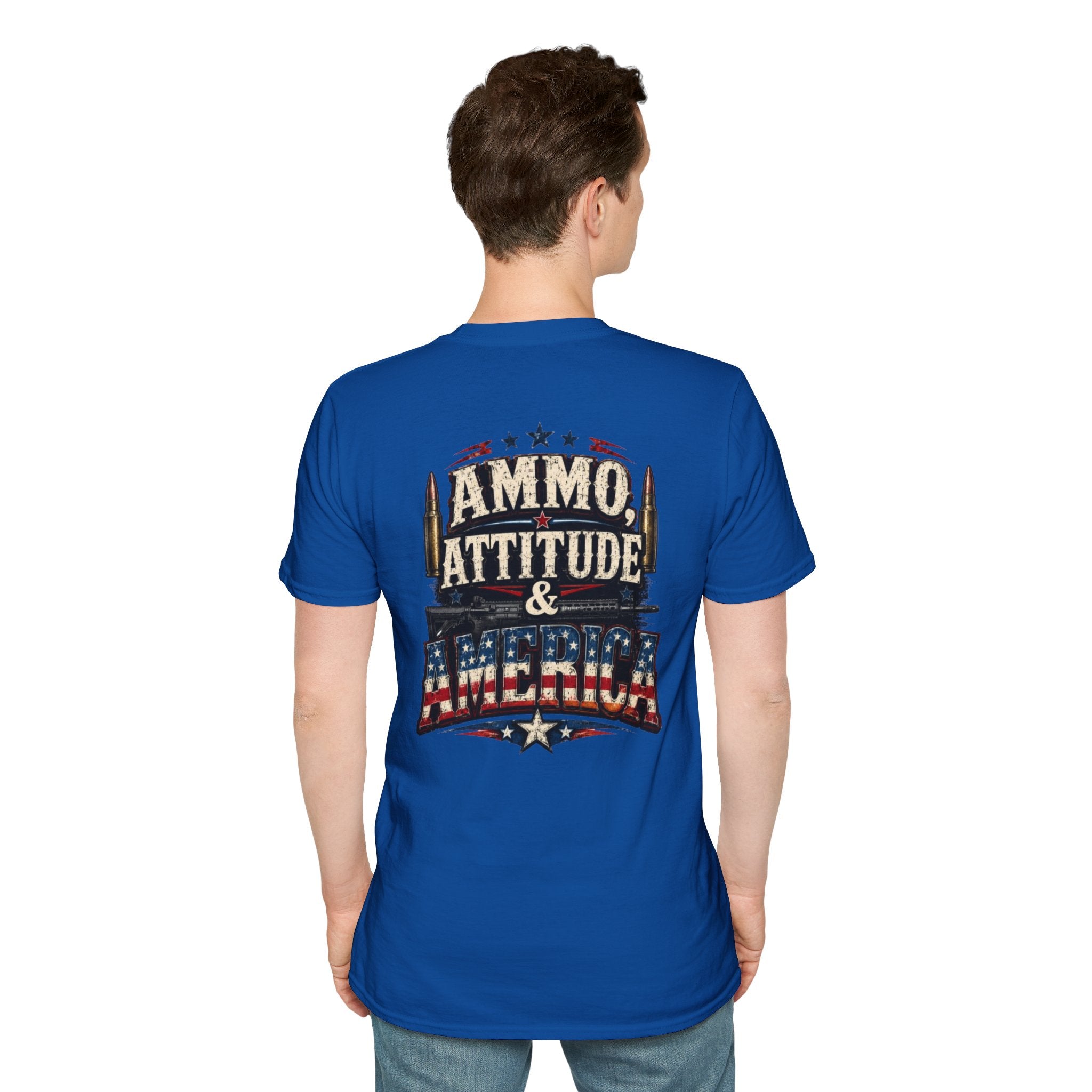 T-Shirt — Ammo, attitude and America